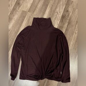 Jennifer Lopez Burgundy Sweater